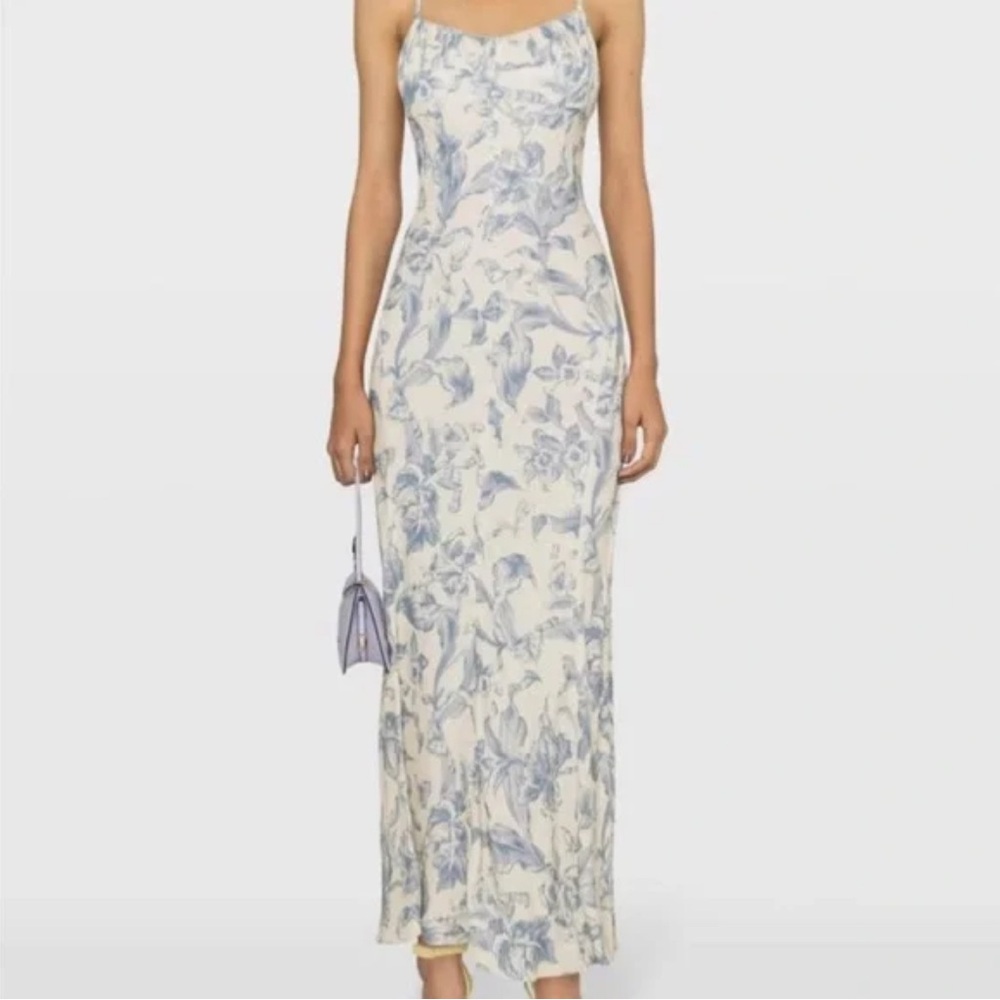 Sandro Joselle Corset Maxi Dress NWT SIZE 6 (38)